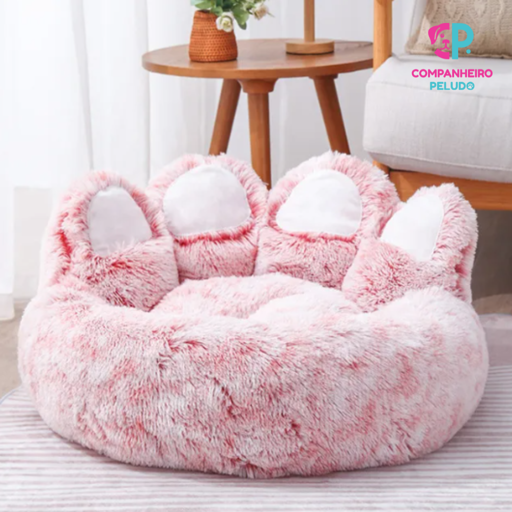 Cama Suave Tipo Nube En Forma De Patita