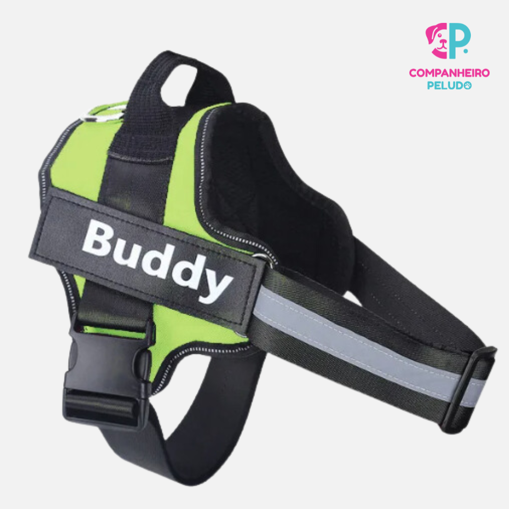 Arnés Personalizado Con Nombre Y Teléfono