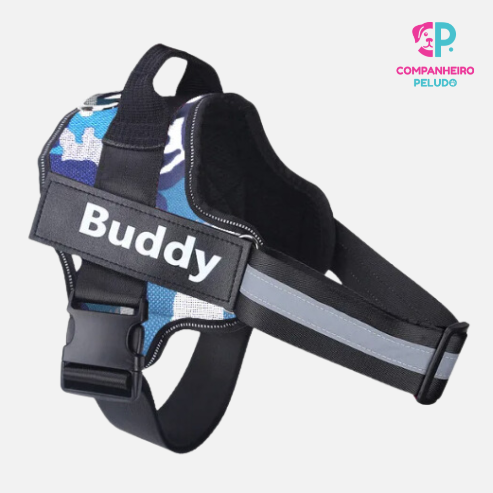 Arnés Personalizado Con Nombre Y Teléfono